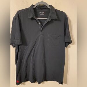 Men's‎ Black Untuckit 100% Pima Cotton Polo Shirt Size XL